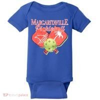 Pickleball Ballin Gift Baby Bodysuit thumb 0