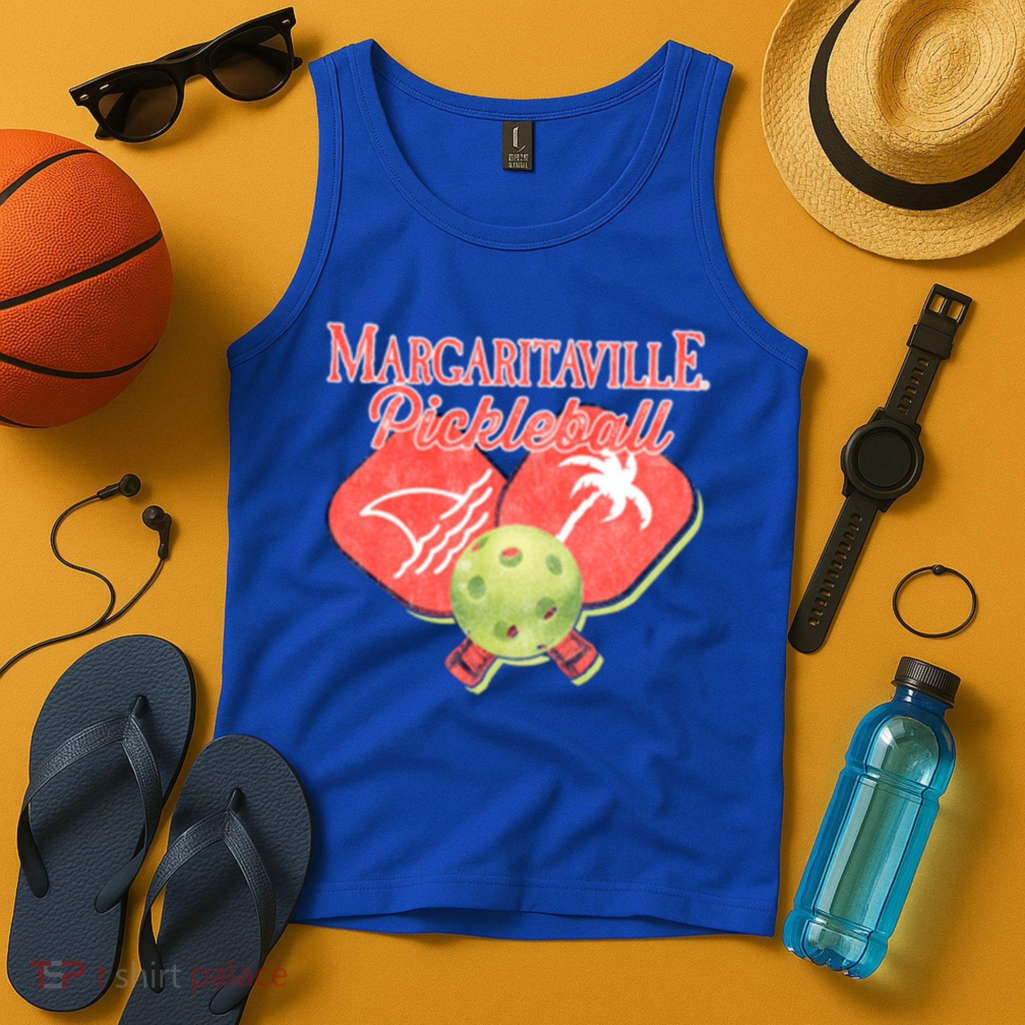 Pickleball Ballin Gift Tank Top