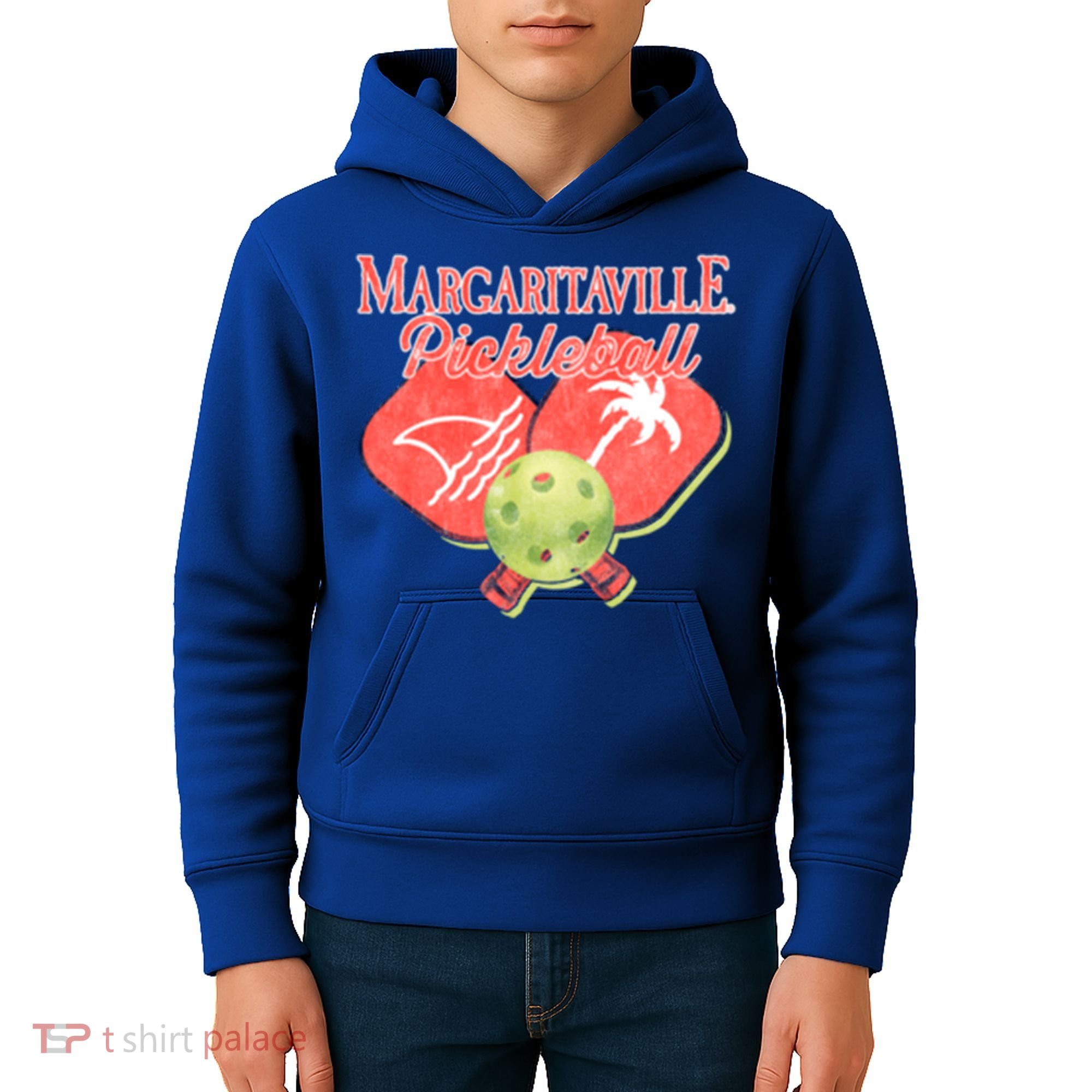 Pickleball Ballin Gift Kids Hoodie