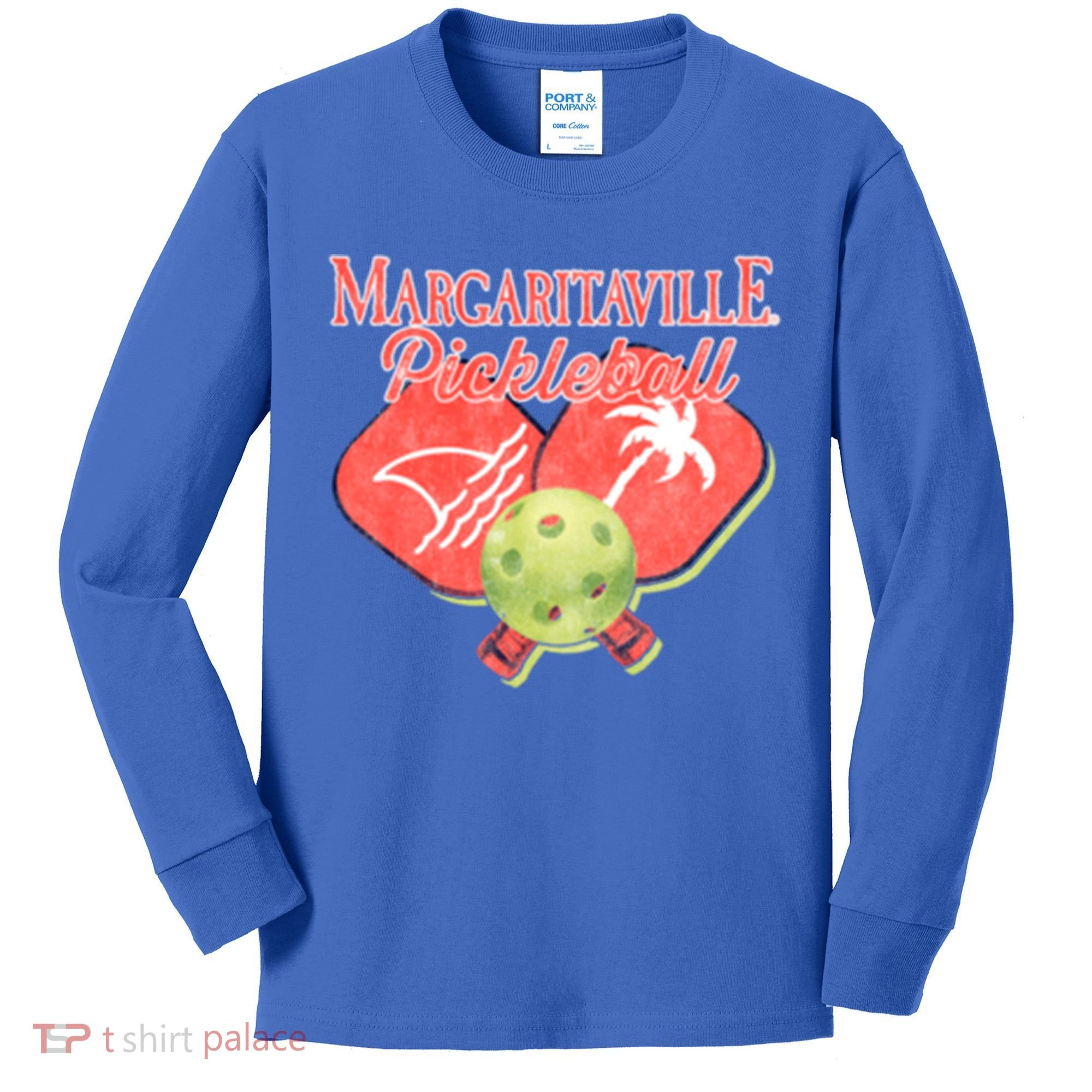 Pickleball Ballin Gift Kids Long Sleeve Shirt