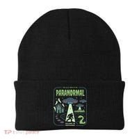 Paranormal Bigfoot Ghosts Aliens Sasquatch UFO Halloween Beanie thumb 0