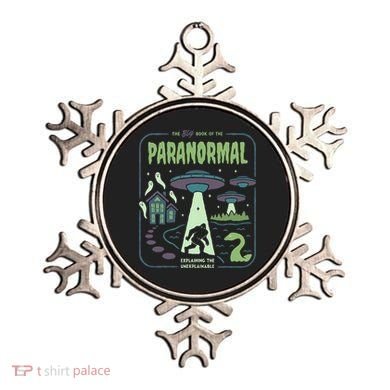 Paranormal Bigfoot Ghosts Aliens Sasquatch UFO Halloween Ornament