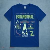 Paranormal Bigfoot Ghosts Aliens Sasquatch UFO Halloween T-Shirt thumb 5