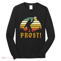 Prost Bigfoot German Oktoberfest Love Drinking Beer Long Sleeve Shirt thumb 0