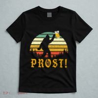 Prost Bigfoot German Oktoberfest Love Drinking Beer T-Shirt thumb 5