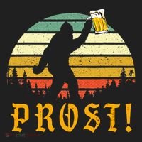 Prost Bigfoot German Oktoberfest Love Drinking Beer Hat thumb 2