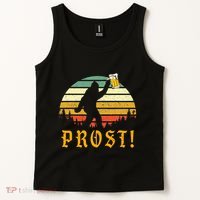 Prost Bigfoot German Oktoberfest Love Drinking Beer Tank Top thumb 2