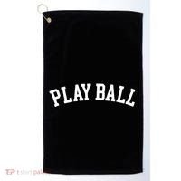 Play Ball Game Day Golf Towel thumb 0