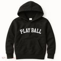 Play Ball Game Day Kids Hoodie thumb 0