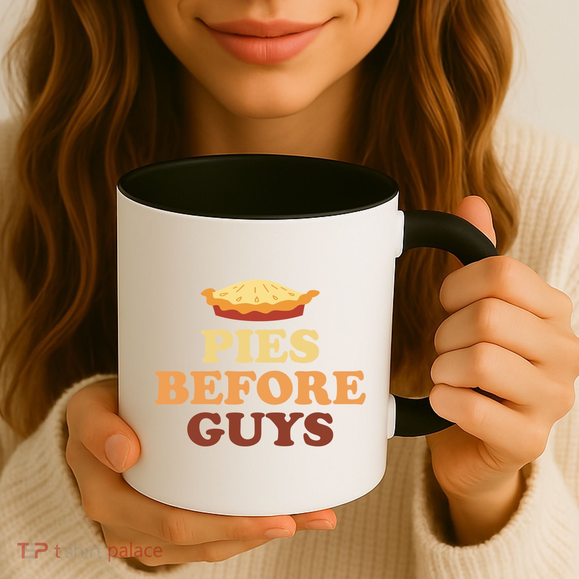 Pies Before Guys Funny Thanksgiving Coffee Mug