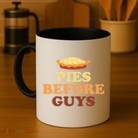 Pies Before Guys Funny Thanksgiving Coffee Mug thumb 4