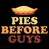 Pies Before Guys Funny Thanksgiving Ornament thumb 1