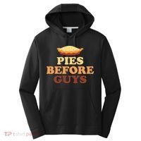 Pies Before Guys Funny Thanksgiving Performance Fleece Hoodie thumb 0