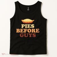 Pies Before Guys Funny Thanksgiving Tank Top thumb 2