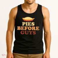 Pies Before Guys Funny Thanksgiving Tank Top thumb 3