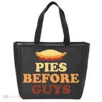 Pies Before Guys Funny Thanksgiving Tote Bag thumb 0
