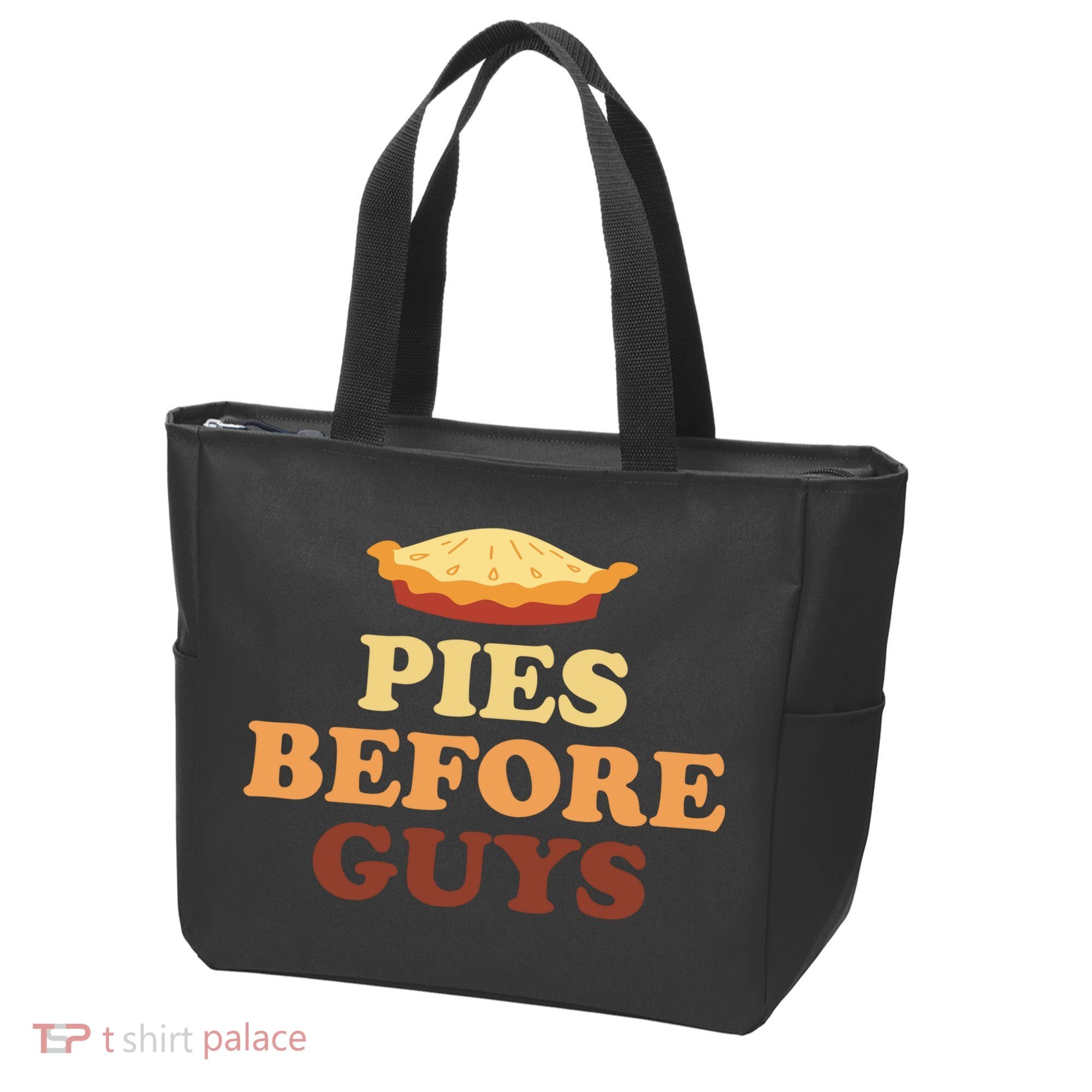 Pies Before Guys Funny Thanksgiving Tote Bag
