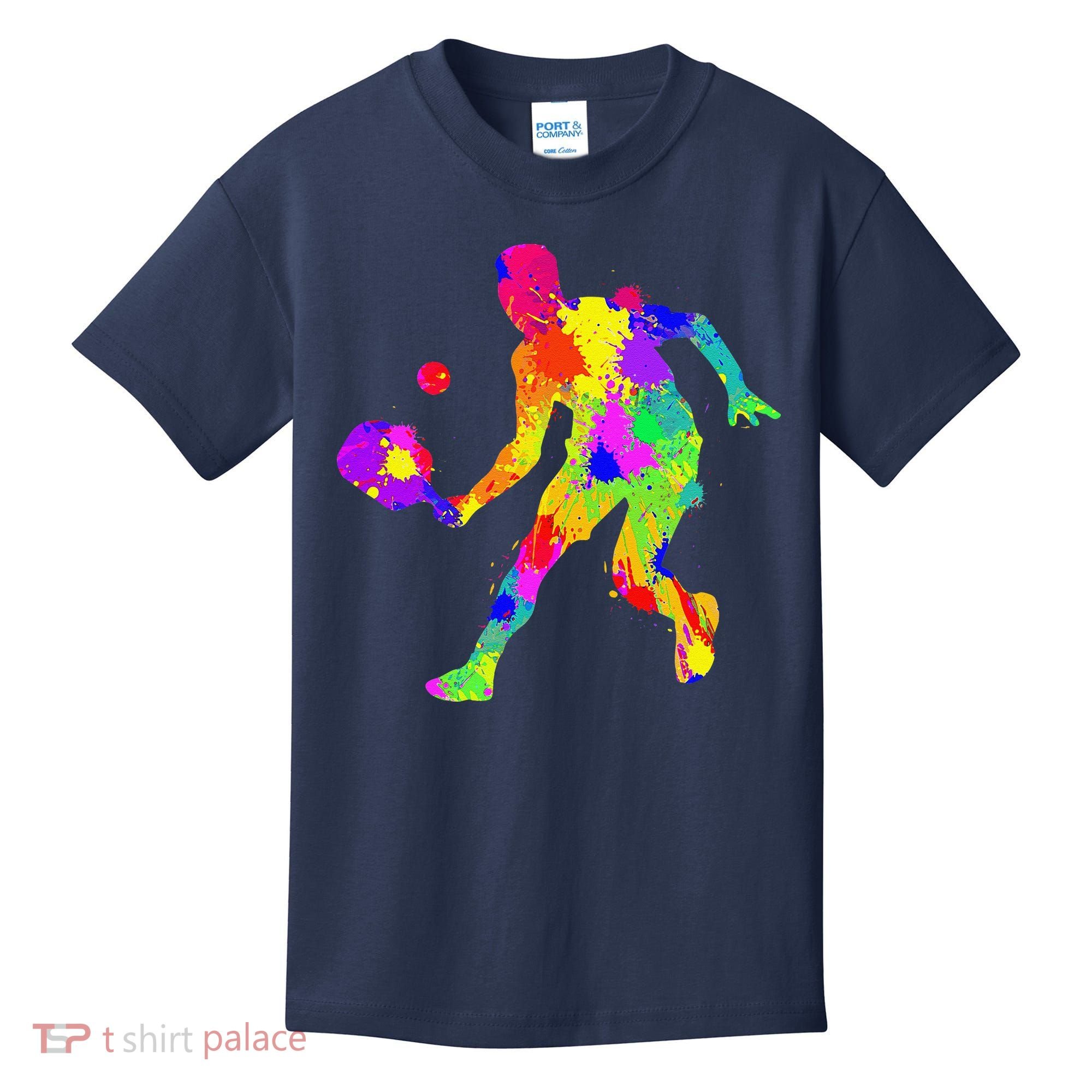 Pickleball Boy Gift Kids T-Shirt
