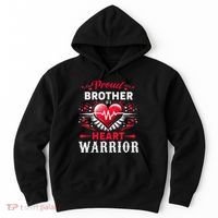 Proud Brother Heart Warrior Chd Awareness Congenital Defect Hoodie thumb 0