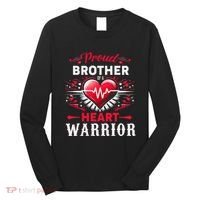 Proud Brother Heart Warrior Chd Awareness Congenital Defect Long Sleeve Shirt thumb 0