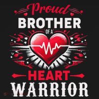 Proud Brother Heart Warrior Chd Awareness Congenital Defect Women's Hoodie thumb 2