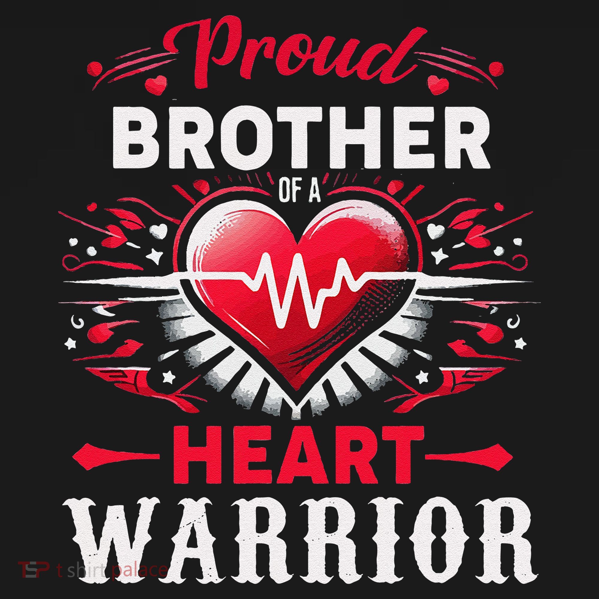 Proud Brother Heart Warrior Chd Awareness Congenital Defect Women's Hoodie