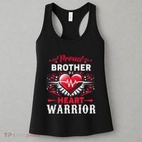 Proud Brother Heart Warrior Chd Awareness Congenital Defect Women's Tank Top thumb 3