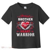 Proud Brother Heart Warrior Chd Awareness Congenital Defect Toddler T-Shirt thumb 0