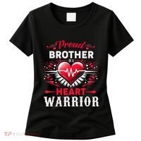 Proud Brother Heart Warrior Chd Awareness Congenital Defect Women's T-Shirt thumb 0