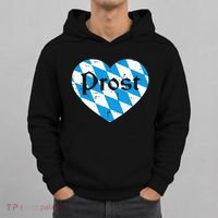 Prost Bavarian Heart Cute Oktoberfest Hoodie thumb 0