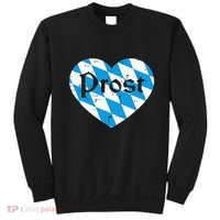Prost Bavarian Heart Cute Oktoberfest Sweatshirt thumb 0