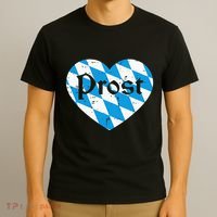 Prost Bavarian Heart Cute Oktoberfest T-Shirt thumb 3