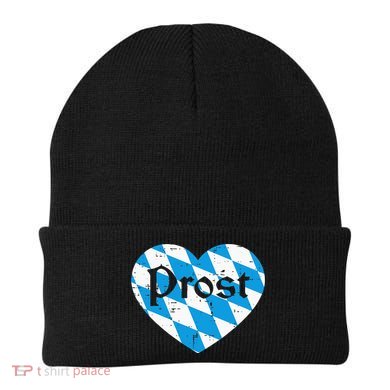 Prost Bavarian Heart Cute Oktoberfest Beanie