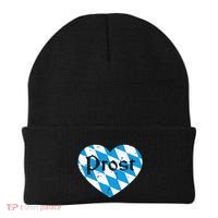 Prost Bavarian Heart Cute Oktoberfest Beanie thumb 0