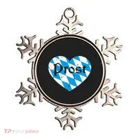 Prost Bavarian Heart Cute Oktoberfest Ornament thumb 0