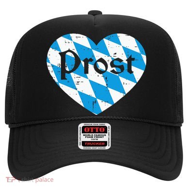 Prost Bavarian Heart Cute Oktoberfest Hat