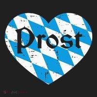 Prost Bavarian Heart Cute Oktoberfest Hat thumb 2