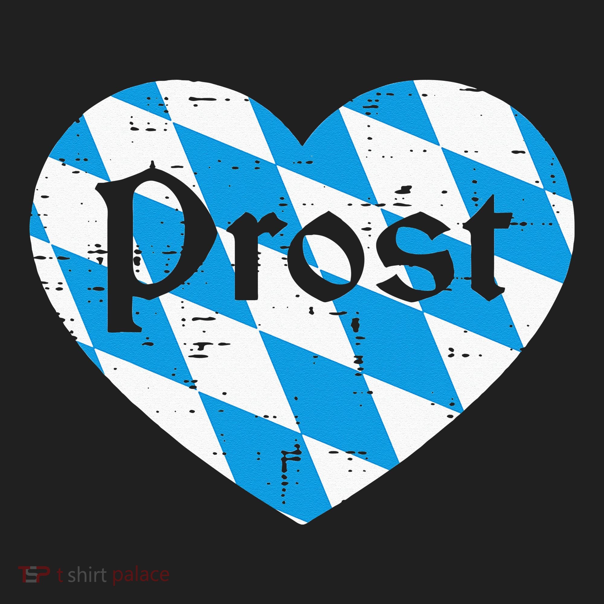 Prost Bavarian Heart Cute Oktoberfest Hat