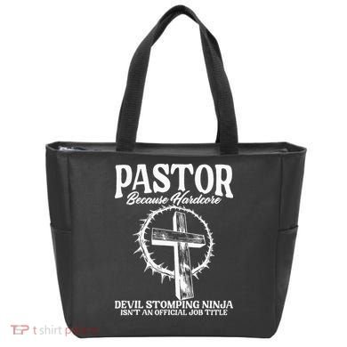 Pastor Because Hardcore Devil Stomping Ninja IsnT An Offici Tote Bag