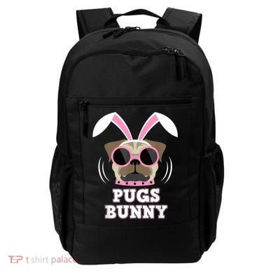 Pugs Bunny Happy Easter Puggy Pug Lover Easter Bunny Dog Backpack
