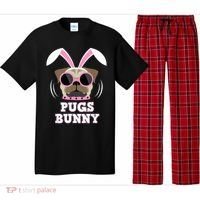 Pugs Bunny Happy Easter Puggy Pug Lover Easter Bunny Dog Pajama Set thumb 0
