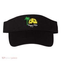 Pickle Ball Happy Hour Palm Tree Pickleball Women Visor thumb 0