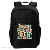 Pastel Bruh ItS My 5th Birthday 5 Year Old Birthday Backpack thumb 0