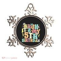 Pastel Bruh ItS My 5th Birthday 5 Year Old Birthday Ornament thumb 0