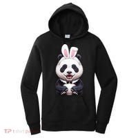 Panda Bear In The Easter Bunny Costume Women's Hoodie thumb 0