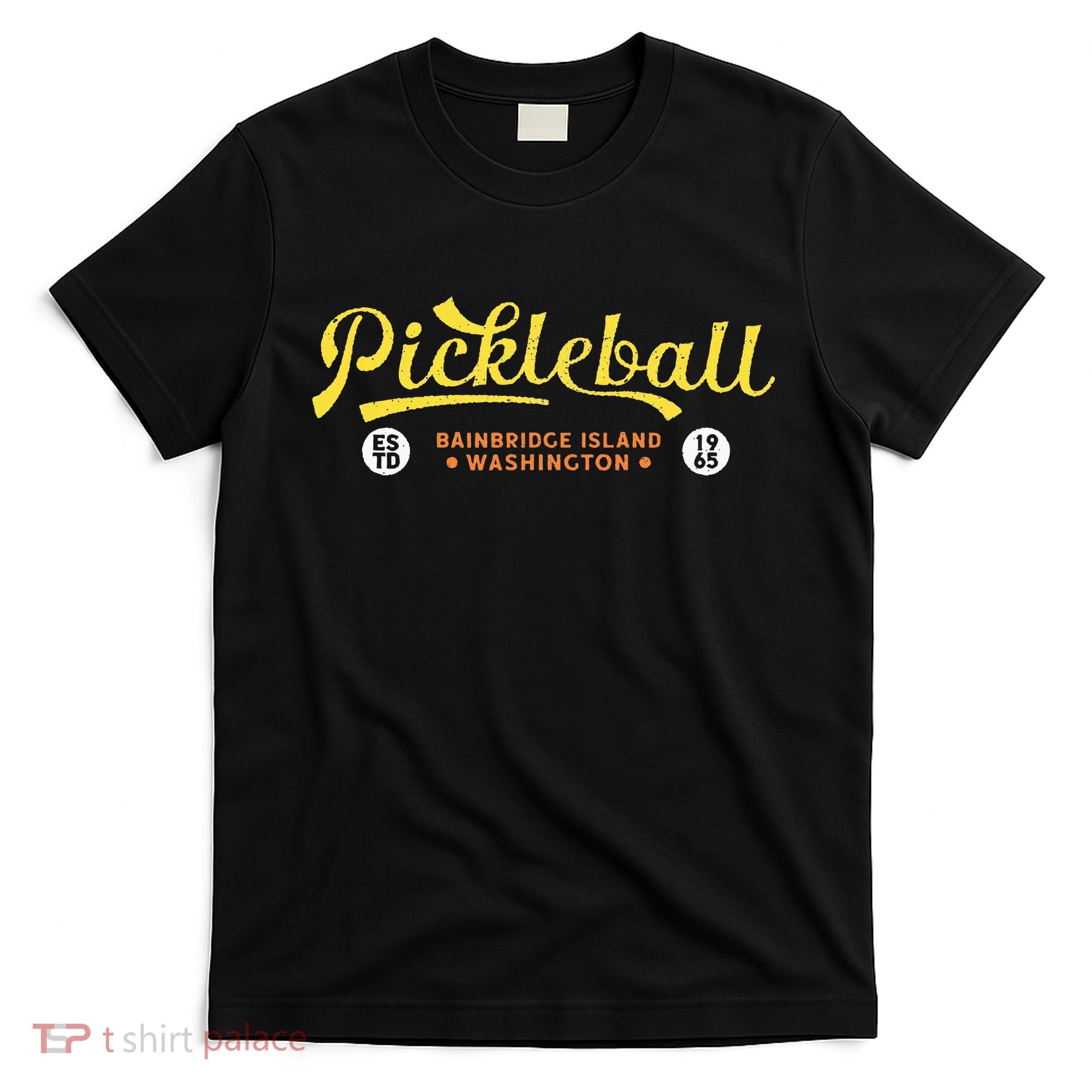 Pickleball Bainbridge Island 1965 Vintage Pickleball T-Shirt