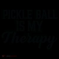 Pickle Ball Is My Therapy Gift For Pickleball Player Team Sport Coffee Mug thumb 5