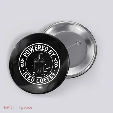 Powered By Iced Coffee Button
