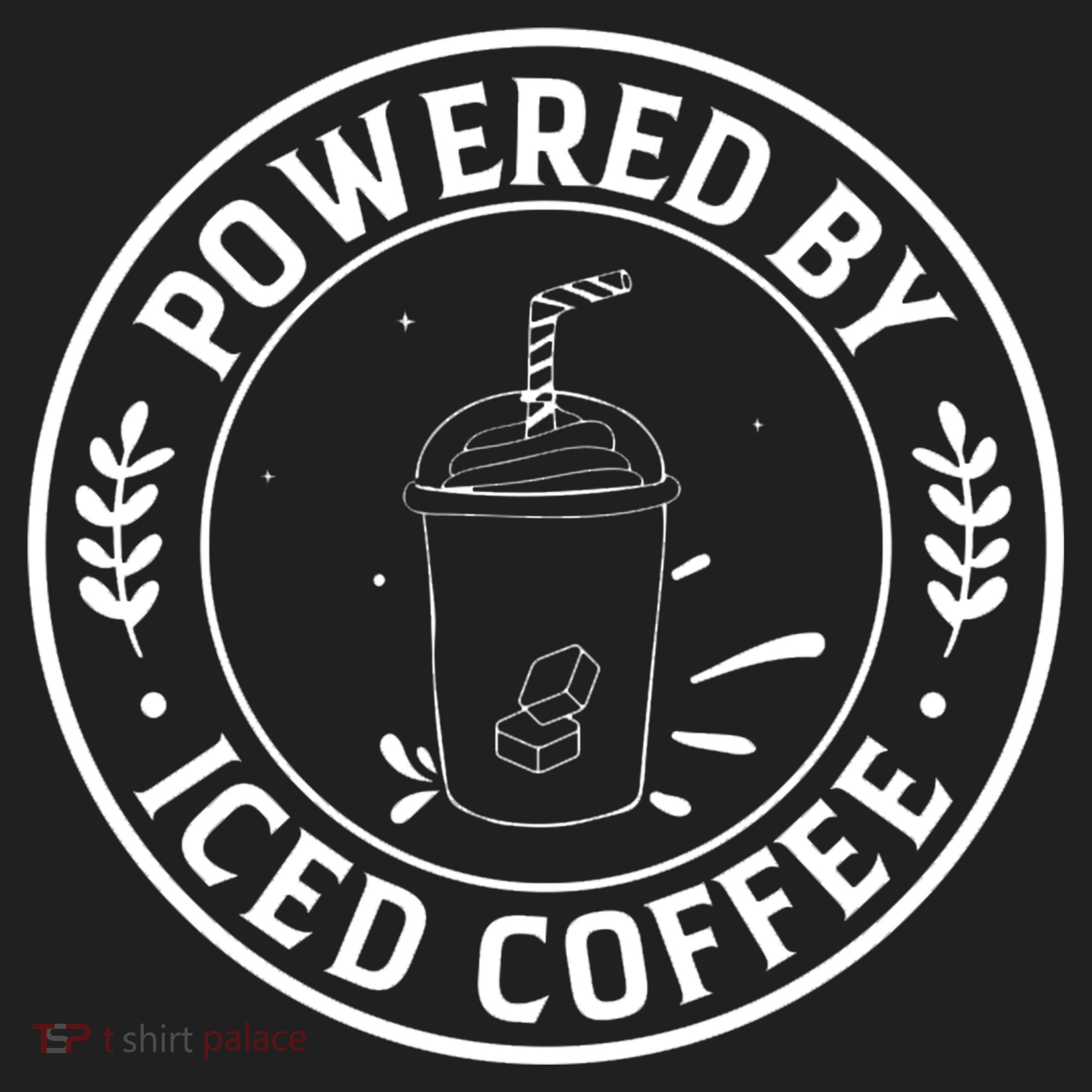 Powered By Iced Coffee Tumbler
