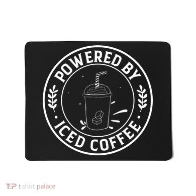 Powered By Iced Coffee Mousepad